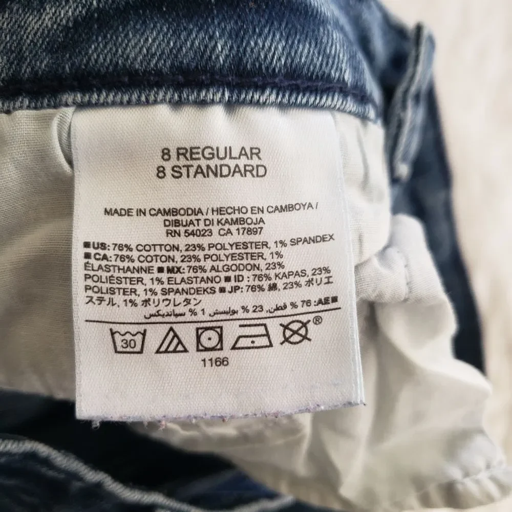 Old Navy Girls Jeans, Classic Medium Wash Denim, Stretchy, Skinny Leg Fit